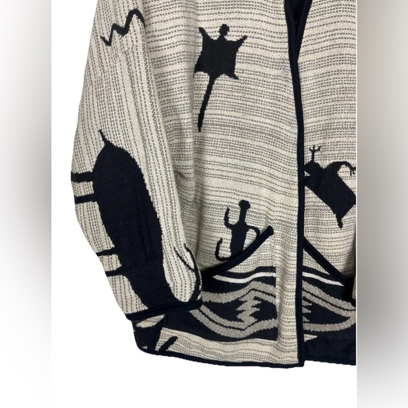 Vintage Kokopelli South Western Shrug Cardigan Jacket Aztec USA Women’s Size S‎ - Picture 5 of 10